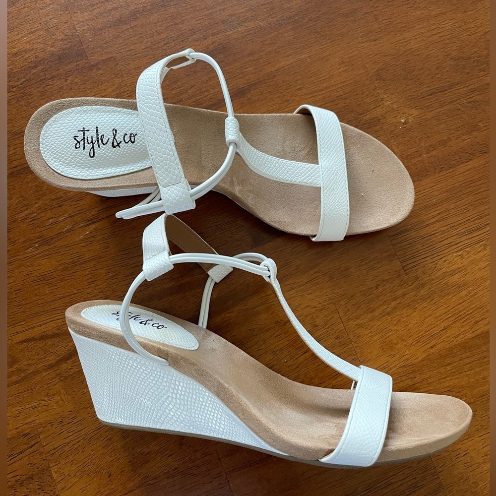 Style & Co Wedge Sandals